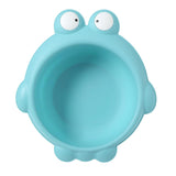 Maxbell Cute Children Washbasin Baby Portable Washing Basin Plastic  Frog blue