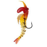 Maxbell Maxbell Lead Head Multi-jointed Shrimp Fishing Lure Red Yellow