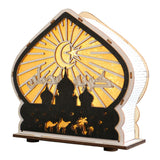 Maxbell Ramadan Table Decoration Religious Gift Ramadan Lamp for Bedroom Living Room Style A