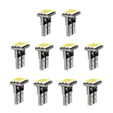 Maxbell 20pcs T10 1206 9SMD/5630 10SMD Car White Canbus LED Side Tail Lights Bulbs