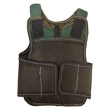 Maxbell 1/6 Male Figure Vest Doll Vest Model for 12inch Collectable Action Doll Body Green