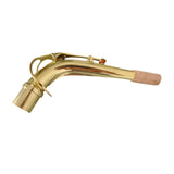 Maxbell Alto Saxophone Bend Neck 24.5 mm Instrument Part Sax Bend Neck for Saxophone