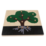 2 Piece Children Wooden Montessori Jigsaw Puzzle Toy 04