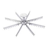 Maxbell Pie Divider Easy to Use with Handles Pie Cutter for Home Restaurant Domestic 8 Slices