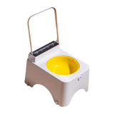 Maxbell Raised Cat Bowl Auto Open Cover Cat Dog Food Feeder Pet Bowl for Indoor Cats PP Bowl