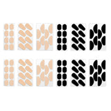 12 Pieces Soft Foam Nose Pads Nonslip Portable Glasses Nose Support Cushions