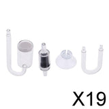 Maxbell 19xSet of 4/4pcs Fish Tank Aquarium CO2 Diffuser Carbon Dioxide Reactor