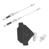 Maxbell Motorcycle Clutch Lever DIY Easy Installation Decorative Clutch Cable System Black