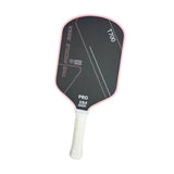 Carbon Fiber Pickleball Paddle Pickleball Racket for Power Practice Rotation Pink