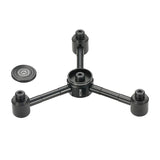 Maxbell 1 to 4 Outdoor Gas Tank Adapter Camping Equipment Leakproof Gas Lamp Adapter black