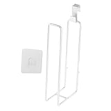 Maxbell Toilet Paper Holder Paper Storage Rack Wall Mount for Dorm Toilet Restaurant