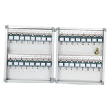 Maxbell Key Lock Box Security Key Cabinet for Apartment Garage Personal and Business 32 Keys Position