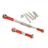 Maxbell 2 Pieces RC Car Steering Links Metal Steering Linkage for 1:16 Scale C14 B36