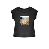 Maxbell Maxbell Womens T Shirt Summer Crew Neck Shirt for Daily Wear Travel Trip M Black