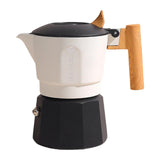 Maxbell Maxbell Stovetop Espresso Pot Stovetop Espresso Maker for Ground Coffee black