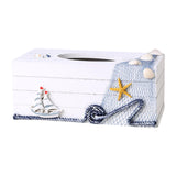 Maxbell Tissue Paper Box Cover Countertop Stylish Facial Tissue Storage Box Bathroom Boat