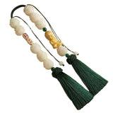 Maxbell Car Rearview Mirror Pendant Feng Shui Charm Gift Easy Installation Dangling