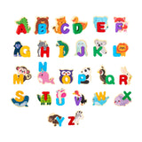 Maxbell Wooden Alphabet Puzzle Montessori Blocks Toys for Children Kindergarten Gift