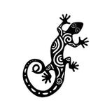 Maxbell Metal Gecko Wall Decor Home Decor Simple Ornament for Yard Living Room Fence