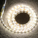 Maxbell LED Light Strip AC220V Power Supply LED Rope Light Home Decor 2m White - Aladdin Shoppers