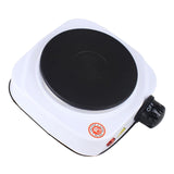 Maxbell Electric Heater Cooktop Single Burner Kitchen Cooktop for Indoor Car Camping Single 500W White