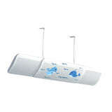 Scalable 20.4"-36" Air Conditioner Air Deflector Accessory Air Cooled Baffle Whale Pattern
