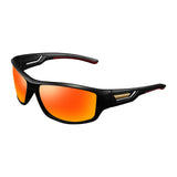 Maxbell Sun Glasses UV400 Wrap Around Driving Sunglasses for Cycling Outdoor Walking orange