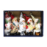 Maxbell Santa Claus Ornament Xmas Decoration for Holiday Farmhouse Bedroom Style A