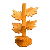 Maxbell 6 Pieces Fall Leaves Coasters Table Coaster for Restaurant Fridge Dinnerware tree shaped L