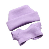Maxbell 2x 17/15cm Dolls Clothes Clothing Hat and Top for Plush Figure 5.91/6.69inch violet