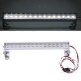 Maxbell 15 LED Lamp Headlight Bright Bar Metal 139mm DIY Parts for 1/10 1/8 Buggy C - Aladdin Shoppers