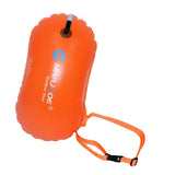 Maxbell Swimming Buoy Float Inflatable 8 kg Buoyancy for Open Water Swimmers Orange
