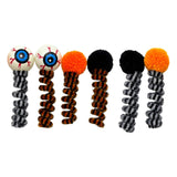 Maxbell Halloween Cat Spring Toys Cute Teaser Toys for Gift Living Room Themed Party 6pcs