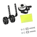 Maxbell Child Bike Training Wheels 12" 14" 16" 18" 20" Children Bicycles Rear Wheels Black