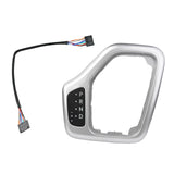 Maxbell Transmission Shifter Bezel 68413957AA Easy to Install for Jeep Cherokee Silver