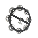 Maxbell Music Rhythm Tambourine KTV for Drum Set for Jazz Drum Set Tambourine Cymbal