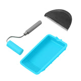 Maxbell Paint Roller Kit Reusable with Tray for Door Painting Furniture 3 pieces