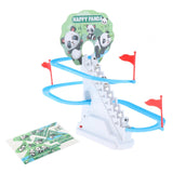 Maxbell Small Panda Toy Climbing Stairs and Track Playset Kids Electric Toy for Kids 3 Pandas