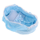 Maxbell Lovely Baby Doll Sleeping Bag Set for 26-28cm Dolls Accessories Pink&Blue