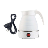 Maxbell Travel Folding Electric Kettle Fast Boiling Camping 600ml Electric Tea Maker White