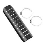 Maxbell Motorcycle Exhaust Heat Shield Motorcycle Accessory Easy Installation Simple Black