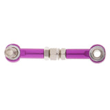 Maxbell 3x Aluminum Steering Linkage Pull Rod for HSP 94122 94123 1/10 RC Car Purple