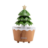 Christmas Tree Essential Oil Diffuser Aroma Diffuser for Bedroom Office Home Brown