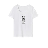 Maxbell Maxbell Women's T Shirt Summer Trendy Tee Shirt for Office Travel Trip XXL