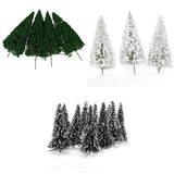 Maxbell 30pcs 4.7 Inch O SCALE CEAR TREES SCENERY MODEL LAYOUT RAILROAD Dollhouse ART