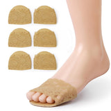 Maxbell Footful 3 Pairs of Forefoot Cushions Lace Band Metatarsal Pads Ball Pain Relief
