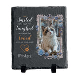 Maxbell Memorial Garden Stone Cemetery Decoration Memorial Gift 6 inch Dog Headstone Square Style B