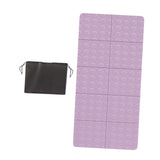 Maxbell Exercise Pilates Mat Gift Gymnastics Athletes Home Fitness Foldable Yoga Mat Purple
