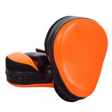 Maxbell 1 Pair Boxing Pads Focus Pad Curved Punching Mitts for Practice Sanda Karate Orange