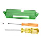 Maxbell Card Slot with Screwdriver Video Games Repair Part Professional for N64 Clear